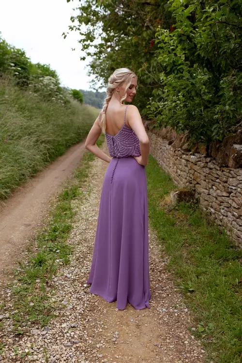 Dusky lavender store bridesmaid dresses